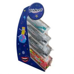 EXHIBIDOR DE MOSTRADOR TRIDENT