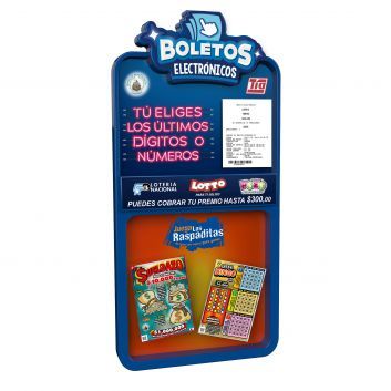 DISPLAY LOTERIA